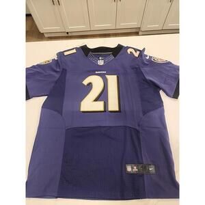 Nike Baltimore Ravens #21 Webb  Purple Stitched Football Jersey Size 48